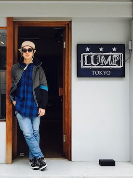 「WHIZLIMITED（ウィズリミテッド）のアイテム（ブルゾン）」を使った、下野宏明さん（メンズ・181cm）の冬コーディネート