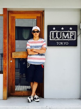 下野宏明さん（メンズ・181cm）の夏コーディネート