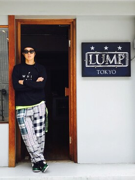 下野宏明さん（メンズ・181cm）の秋コーディネート