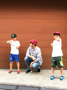 下野宏明さん（メンズ・181cm）の秋コーディネート