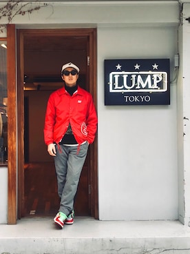 下野宏明さん（メンズ・181cm）の冬コーディネート