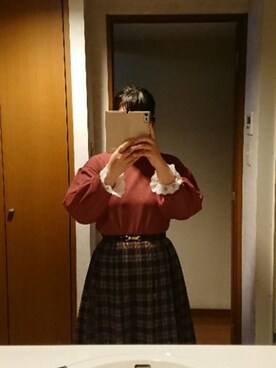 星野桃太郎さん（レディース・156cm）の秋コーディネート