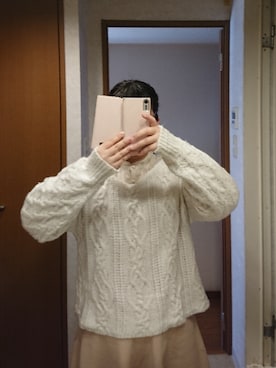 星野桃太郎さん（レディース・156cm）の冬コーディネート