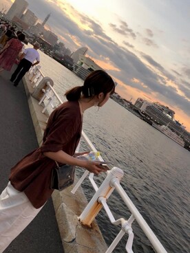 nattsuさん（レディース・160cm）の冬コーディネート