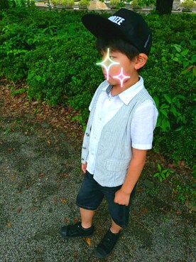 ☆ユイカナ☆さん（キッズ・120cm）の夏コーディネート