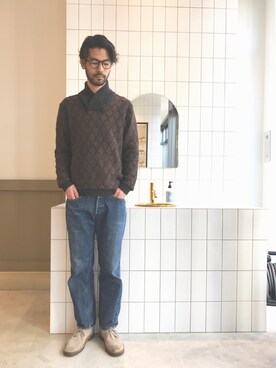 Yodaさんの（Clarks | クラークス）を使ったコーディネート