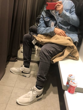 「fog（フォグ）のアイテム」を使った、Khoiさん（メンズ・184cm）の秋コーディネート