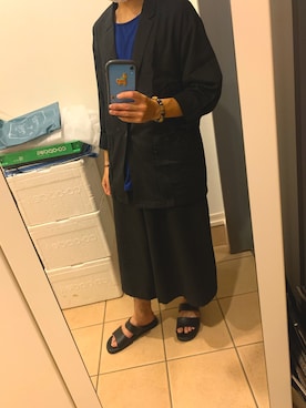 「osharewalker（オシャレウォーカー）のアイテム」を使った、Suzumiyaさん（メンズ・163cm）の夏コーディネート