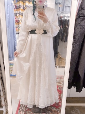 「ランジェリーガウン」｜きゅぴさん（レディース・152cm）の夏コーディネート