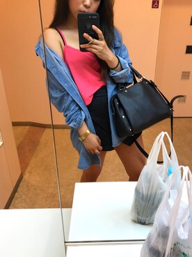 和葉さん（レディース・153cm）の夏コーディネート