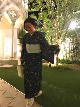 和葉さんの（kimono | キモノ）を使ったコーディネート