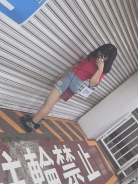 「LOVE」｜「アイテム（その他）」を使った、🌻さん（レディース・155cm）の夏コーディネート