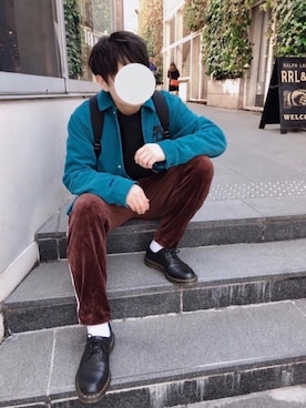 「平成最後のWEARISTAセンバツ」｜「アイテム（スタジャン）」を使った、はやとさん（メンズ・170cm）の春コーディネート