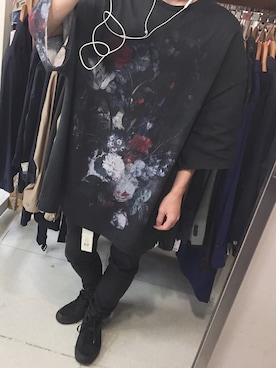 「ラッドミュージシャン」｜「アイテム（チノパンツ）」を使った、lowさん（メンズ・168cm）の夏コーディネート