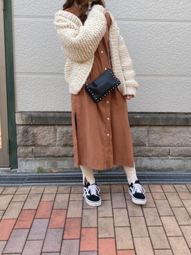 Kさん（レディース・158cm）の冬コーディネート