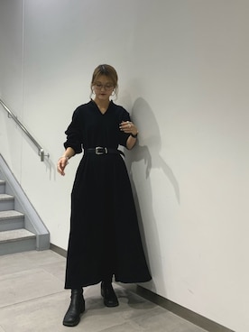 yuka nakamoriさん（レディース・152cm）の冬コーディネート