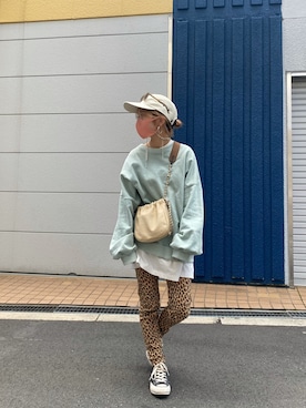 「ithelicy（イザリシー）のアイテム」を使った、yuka nakamoriさん（レディース・152cm）の春コーディネート