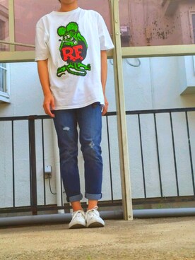 内野安打さんのコーディネート