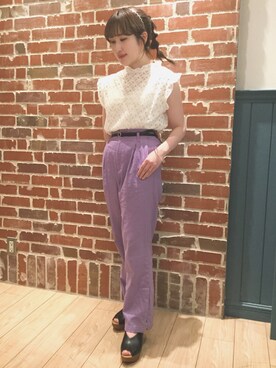 lowrysfarmシャミネ鳥取さんのコーディネート