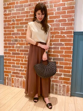 lowrysfarmシャミネ鳥取さんのコーディネート