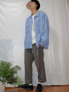 「Candy Fantasy（キャンディーファンタジー）のアイテム」を使った、かずや(카즈야)さん（メンズ・170cm）の春コーディネート