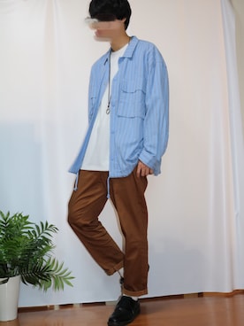 「Candy Fantasy（キャンディーファンタジー）のアイテム」を使った、かずや(카즈야)さん（メンズ・170cm）の春コーディネート