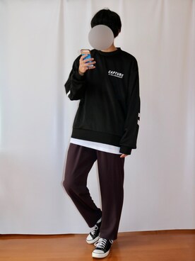 「HOTPING（ホッピン）のアイテム」を使った、かずや(카즈야)さん（メンズ・170cm）の春コーディネート