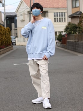 「HOTPING（ホッピン）のアイテム」を使った、かずや(카즈야)さん（メンズ・171cm）の春コーディネート