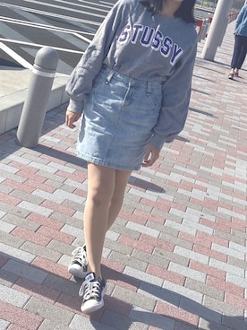 「RETRO GIRL（レトロガール）のアイテム」を使った、wakanaさん（レディース・156cm）の春コーディネート