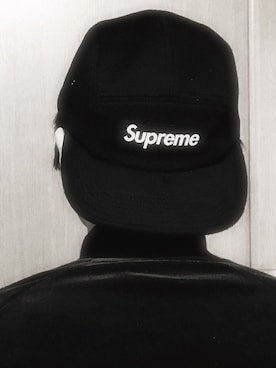「Supreme （シュプリーム）のアイテム（キャップ、ブラック系）」を使った、SKY++さん（メンズ・169cm）の冬コーディネート