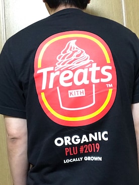 「KITH（キス）のアイテム（Tシャツ/カットソー、ブラック系）」を使った、SKY++さん（メンズ・169cm）の秋コーディネート