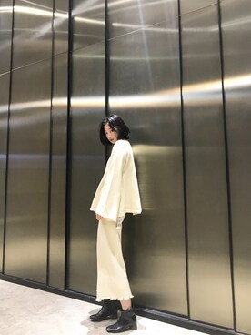 「套装」｜TINAIIIIIさん（レディース・163cm）の冬コーディネート