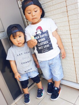 R6R3さん（キッズ・80cm）の秋コーディネート