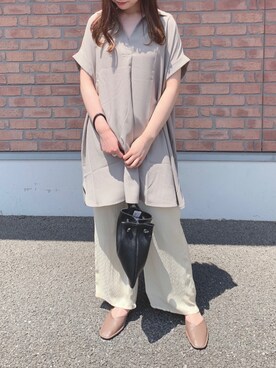 manaさん（レディース・160cm）の春コーディネート