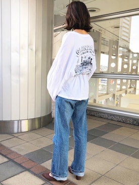 「holiday」｜「アイテム（パンプス）」を使った、miwaさん（レディース・155cm）の秋コーディネート