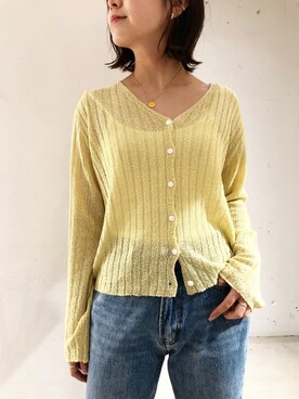 「春カラー」｜「アイテム（その他アンダーウェア/インナー）」を使った、miwaさん（レディース・155cm）の春コーディネート