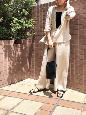 miwaさん（レディース・155cm）の夏コーディネート