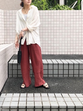 miwaさん（レディース・155cm）の夏コーディネート