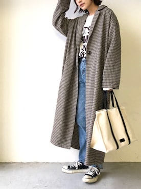 miwaさん（レディース・155cm）の秋コーディネート