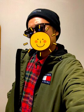 「アイテム（ブルゾン）」を使った、LOVINさん（メンズ・173cm・30代）の秋コーディネート