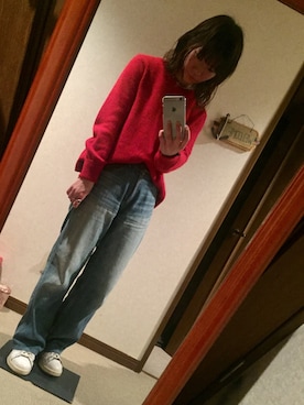 「NOLLEY’S（ノーリーズ）のアイテム（ノーカラージャケット）」を使った、maiさん（レディース・157cm）の冬コーディネート