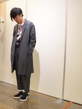 KOU SUEMATSUさん(メンズ・172cm)の冬コーディネート