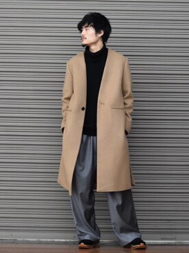 KOU SUEMATSUさん(メンズ・172cm)の冬コーディネート