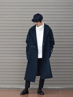 KOU SUEMATSUさん（メンズ・172cm）の冬コーディネート