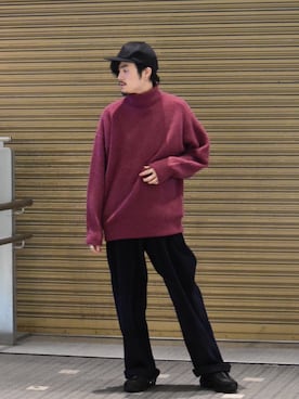 KOU SUEMATSUさん（メンズ・172cm）の冬コーディネート