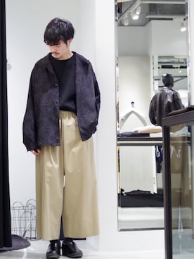 KOU SUEMATSUさん（メンズ・172cm）の冬コーディネート