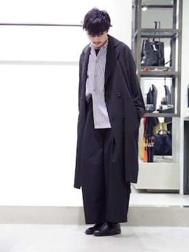 「ANITYA（アニティア）のアイテム」を使った、KOU SUEMATSUさん（メンズ・172cm）の冬コーディネート