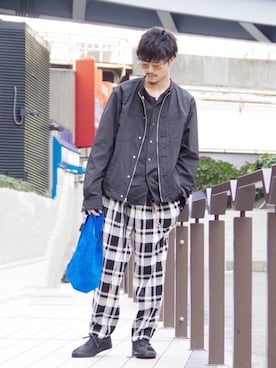 KOU SUEMATSUさん(メンズ・172cm)の春コーディネート