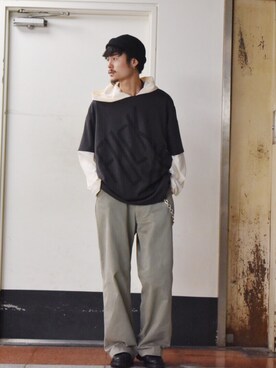 KOU SUEMATSUさん(メンズ・172cm)の春コーディネート