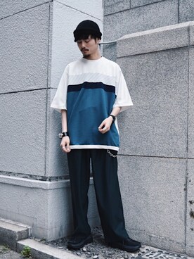 KOU SUEMATSUさん(メンズ・172cm)の夏コーディネート